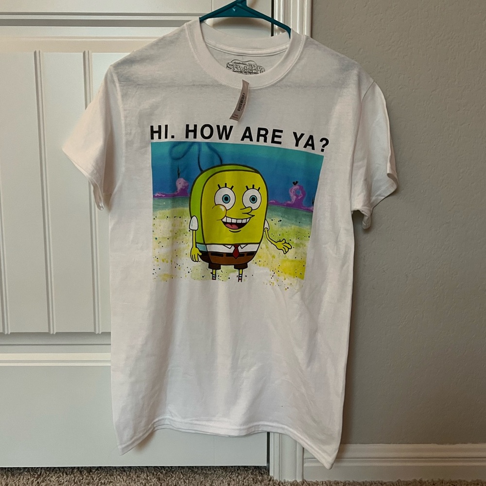 SpongeBob meme tee
